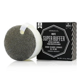 SPONGELLÉ front packaging showing product and verbena scent, emphasizes convenience