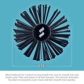 SPORNETTE handle length comparison illustrating ergonomic reach