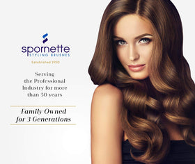 SPORNETTE brush beside travel pouch highlighting lightweight kit-ready convenience
