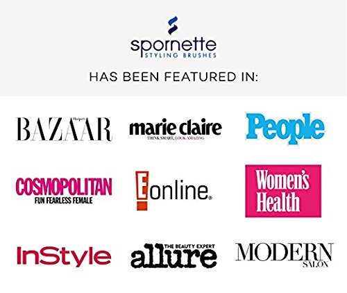 SPORNETTE packaging and label image highlighting brush features and professional design