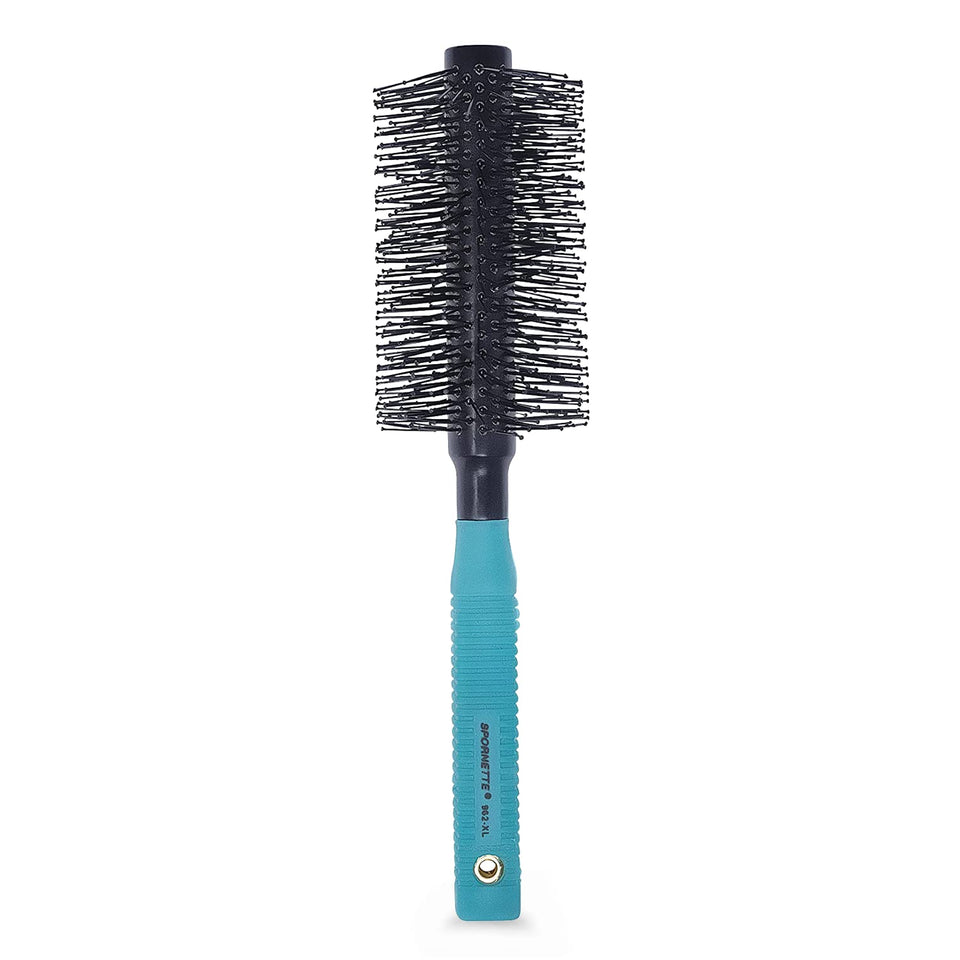 SPORNETTE front view of XL round brush for smooth styling