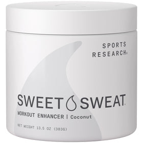 Sports Research jar front view showing product and clear benefit