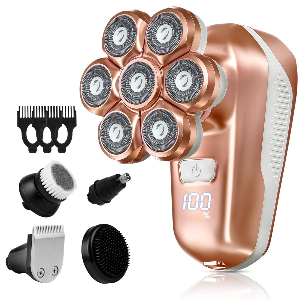SPOTLESE front view rose gold unit showing sleek design and everyday convenience