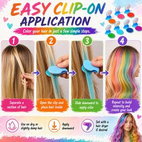 SPRINGSUGAR color palette spread with vivid chalks, clear view of available shades