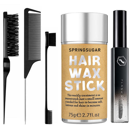 SPRINGSUGAR front packaging showing full 5-piece kit and benefits
