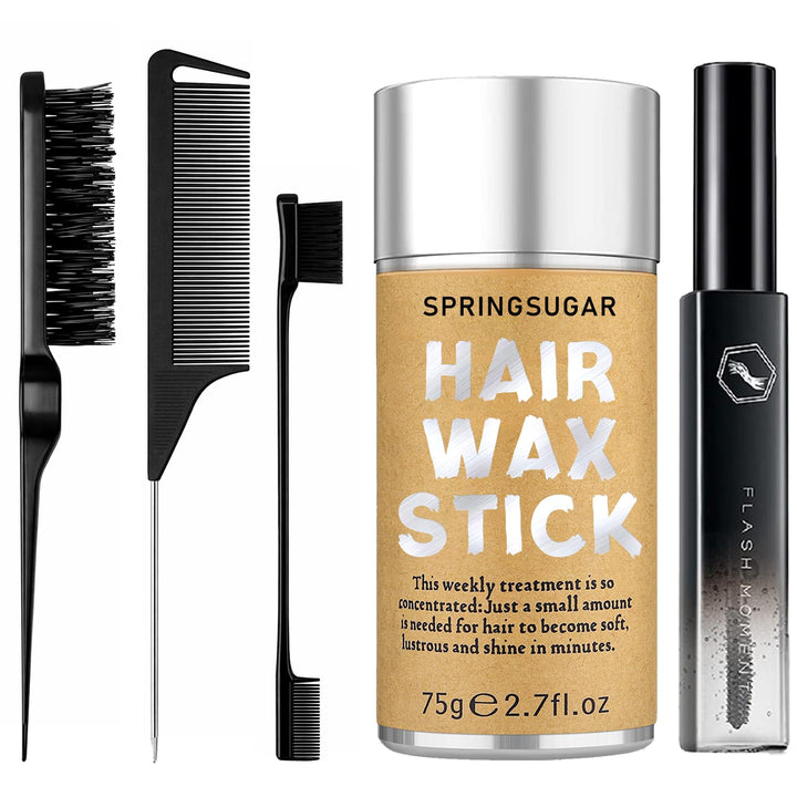 SPRINGSUGAR front packaging showing full 5-piece kit and benefits