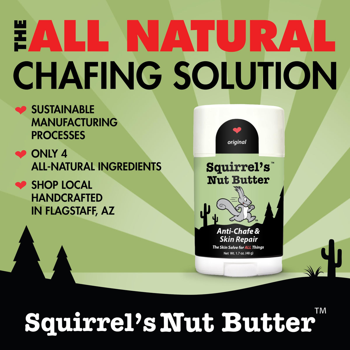 Squirrel's Nut Butter texture close-up highlighting smooth, moisturizing finish