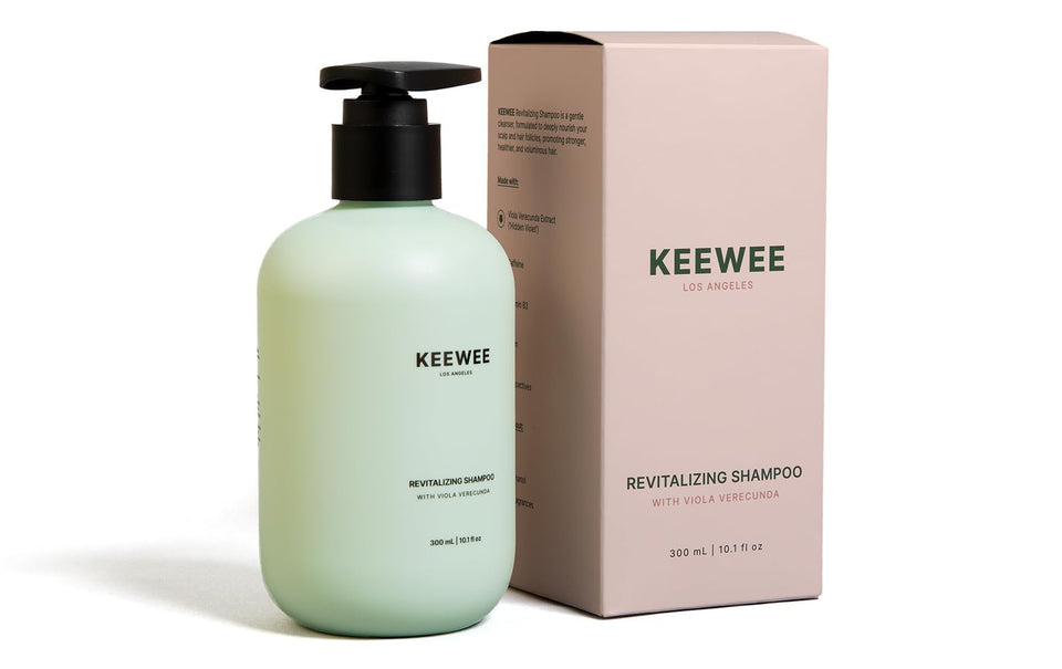 Skin Research Institute SRILabs KEEWEE front bottle shows clean packaging and benefits