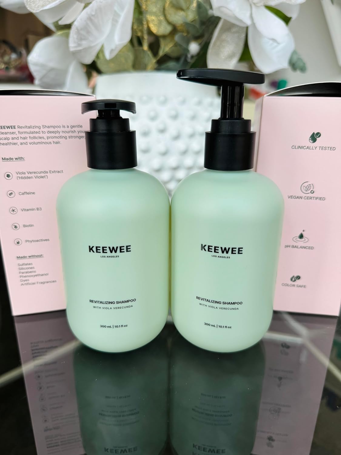 Skin Research Institute SRILabs KEEWEE creamy lather texture demonstrating gentle foaming