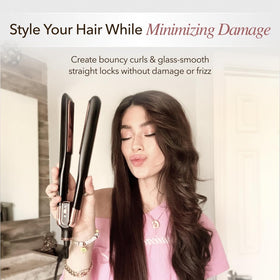 Skin Research Institute StyleQ titanium plate close-up delivering smooth gliding benefits
