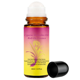 SRIOIO front packaging showing bottle and label, clear benefit of natural hair reduction
