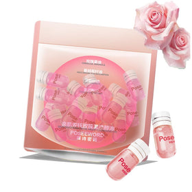 SSCDFDC front packaging showing 20 rose-scented capsules for travel convenience