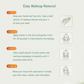 SSCDFDC demonstration of facial massage with oil to dissolve makeup