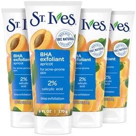 St. Ives front packaging showing benefits and acne control