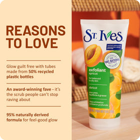St. Ives in bathroom routine setting showing everyday skincare use