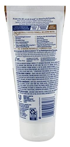 St. Ives coconut and coffee scrub texture close-up highlighting exfoliating granules and smoothing effect