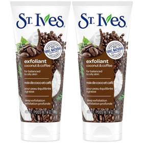 St. Ives front packaging showing two tubes and energizing benefit