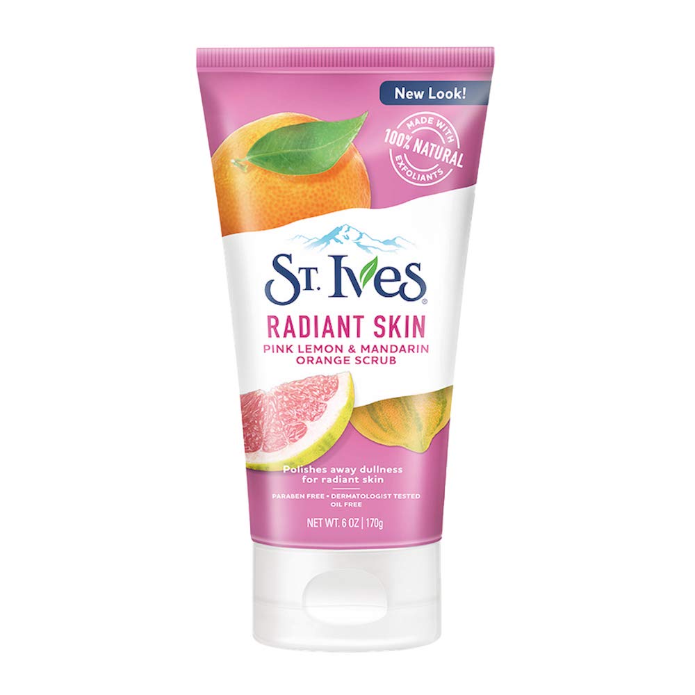 St. Ives front packaging showing product and bright citrus benefit
