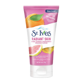 St. Ives front packaging showing product and bright citrus benefit