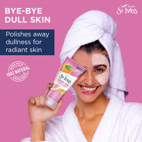 St. Ives tub on bathroom shelf showing lifestyle freshness benefit