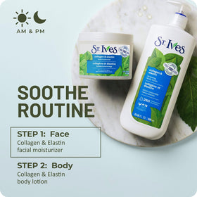 st. ives lotion droplet closeup showing concentrated moisturizing action