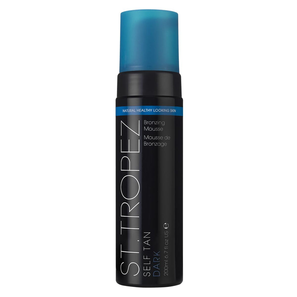 St.Tropez front bottle showing packaging and volume for clear product identification and benefit