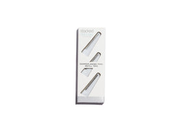 StackedSkincare close-up of blade edge highlighting precise fit and smooth glide