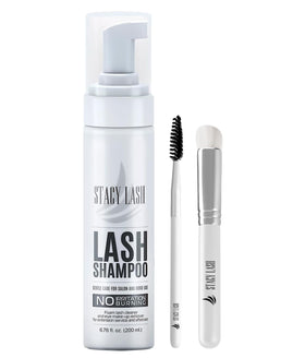 STACY LASH front bottle view showing clean design and product size