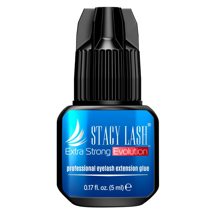 STACY LASH front packaging showing 5ml bottle and professional adhesive benefit