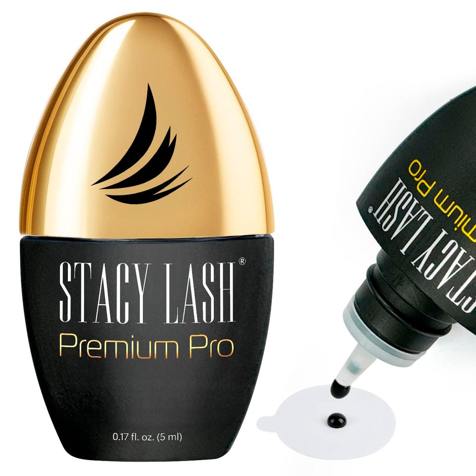 STACY LASH front packaging showing 5ml bottle and professional branding for reliability