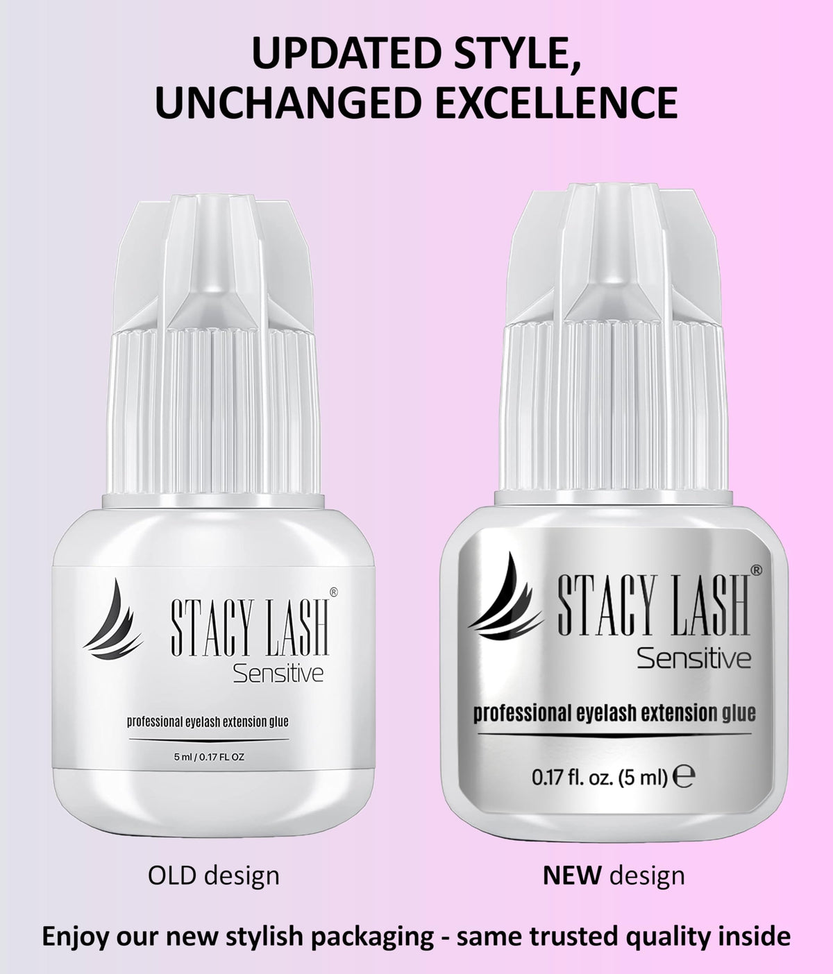 STACY LASH adhesive nozzle detail for controlled application