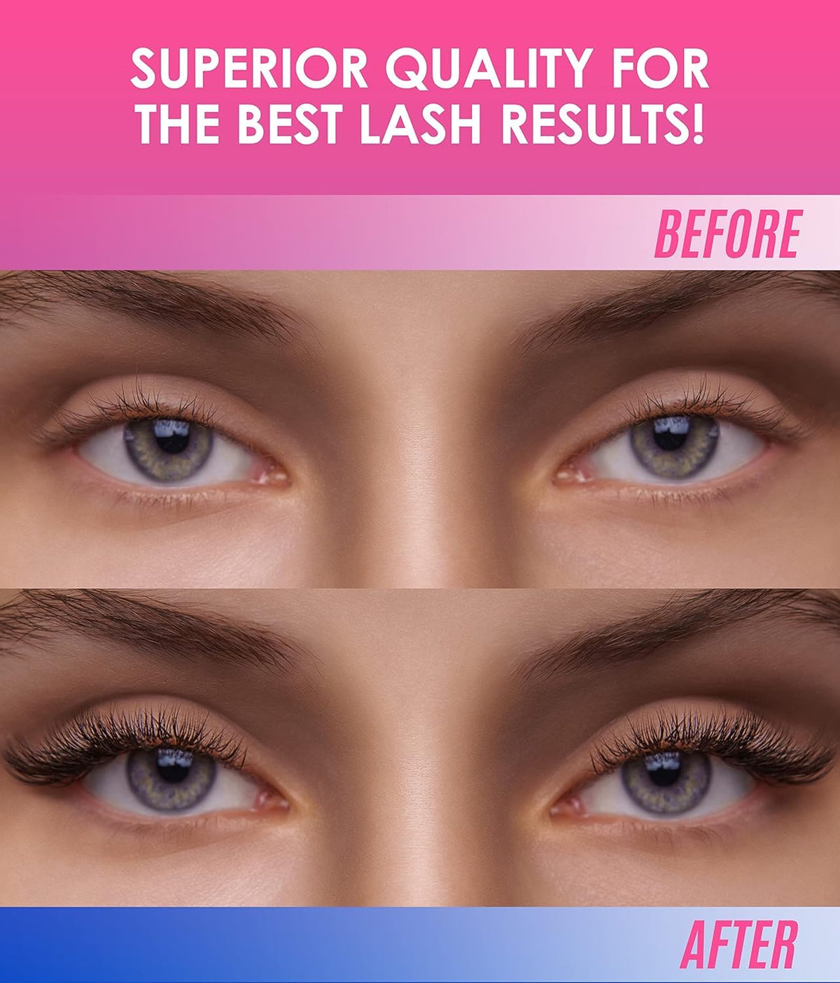 STACY LASH packaging box shot conveying professional retail presentation