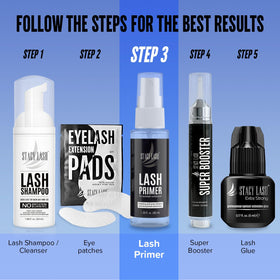 STACY LASH displayed in a salon kit emphasizing professional readiness and efficiency