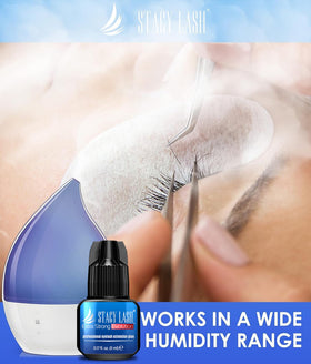 STACY LASH sealed foil package preserving freshness and adhesive potency