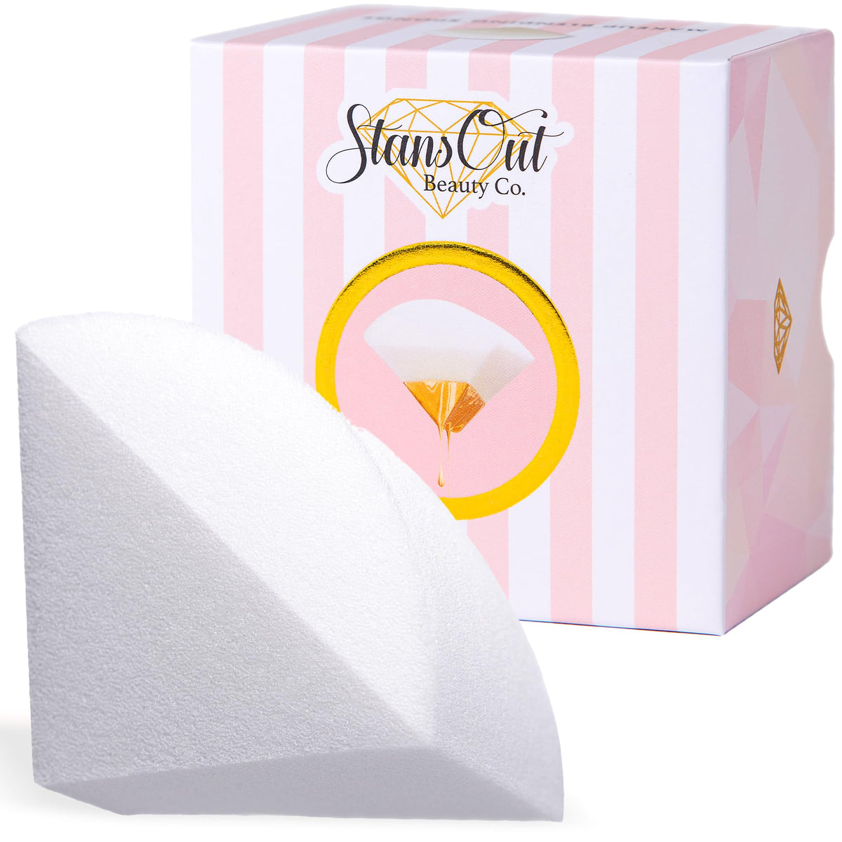 StansOut close-up of memory foam texture highlighting softness for smooth application