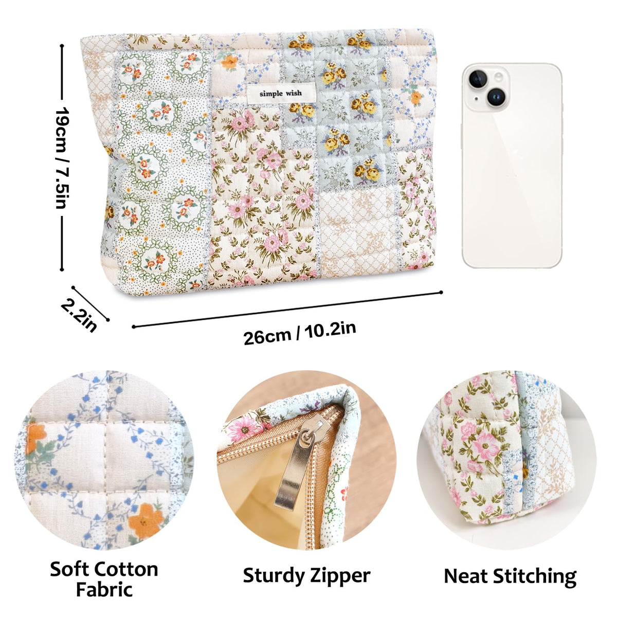 STARDW open interior canvas lining visible for easy cleaning and durability