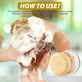 Starhig rich lather on hands demonstrating effective gentle cleanse