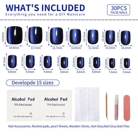 Stbisen press-on nails worn on hands in a lifestyle scene for a polished everyday look