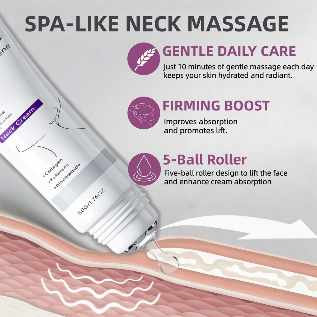 STDKDFW cream texture on hand demonstrating quick absorption