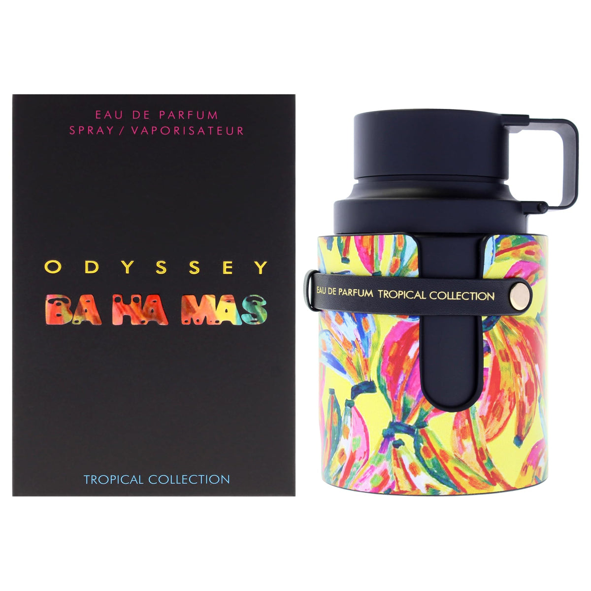 Sterling Parfums Armaf Odyssey Ba Ha Mas front bottle showing elegant design and beachy appeal