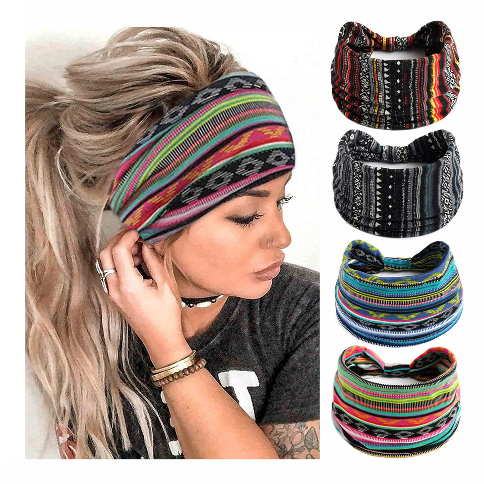 STGDAK four-pack front view showing all boho prints and coverage benefit