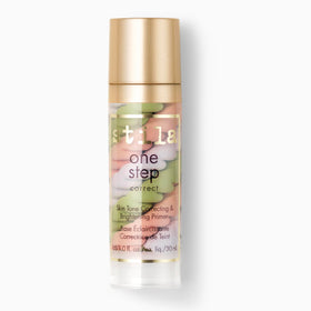 stila front jar and pump showing product packaging and easy dispensing benefit