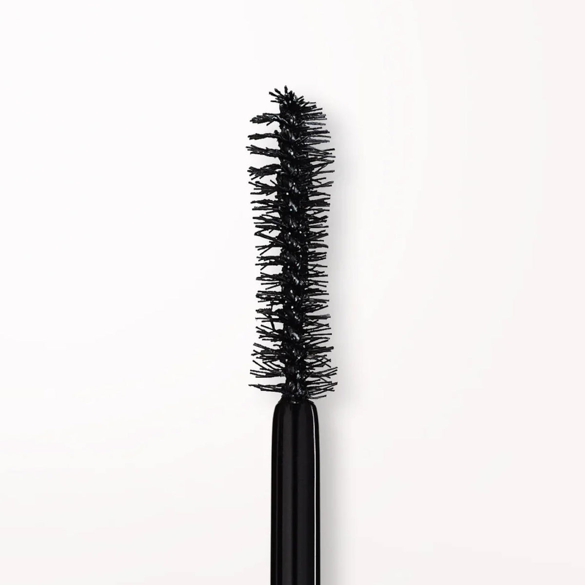 stila HUGE mascara on model eye showing dramatic volume and curled lashes