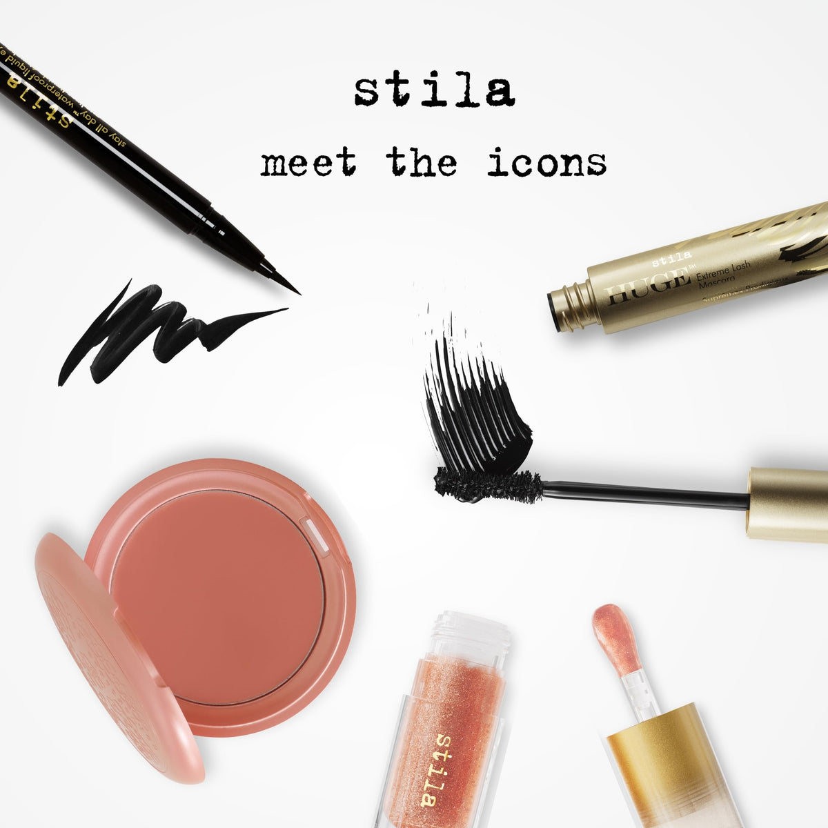 stila filling between lashes demonstration for a fuller lash appearance benefit