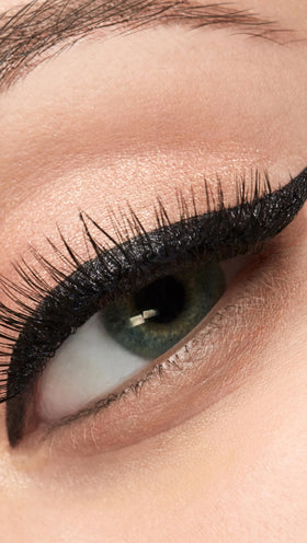 stila lifestyle evening look on model showcasing waterproof staying power