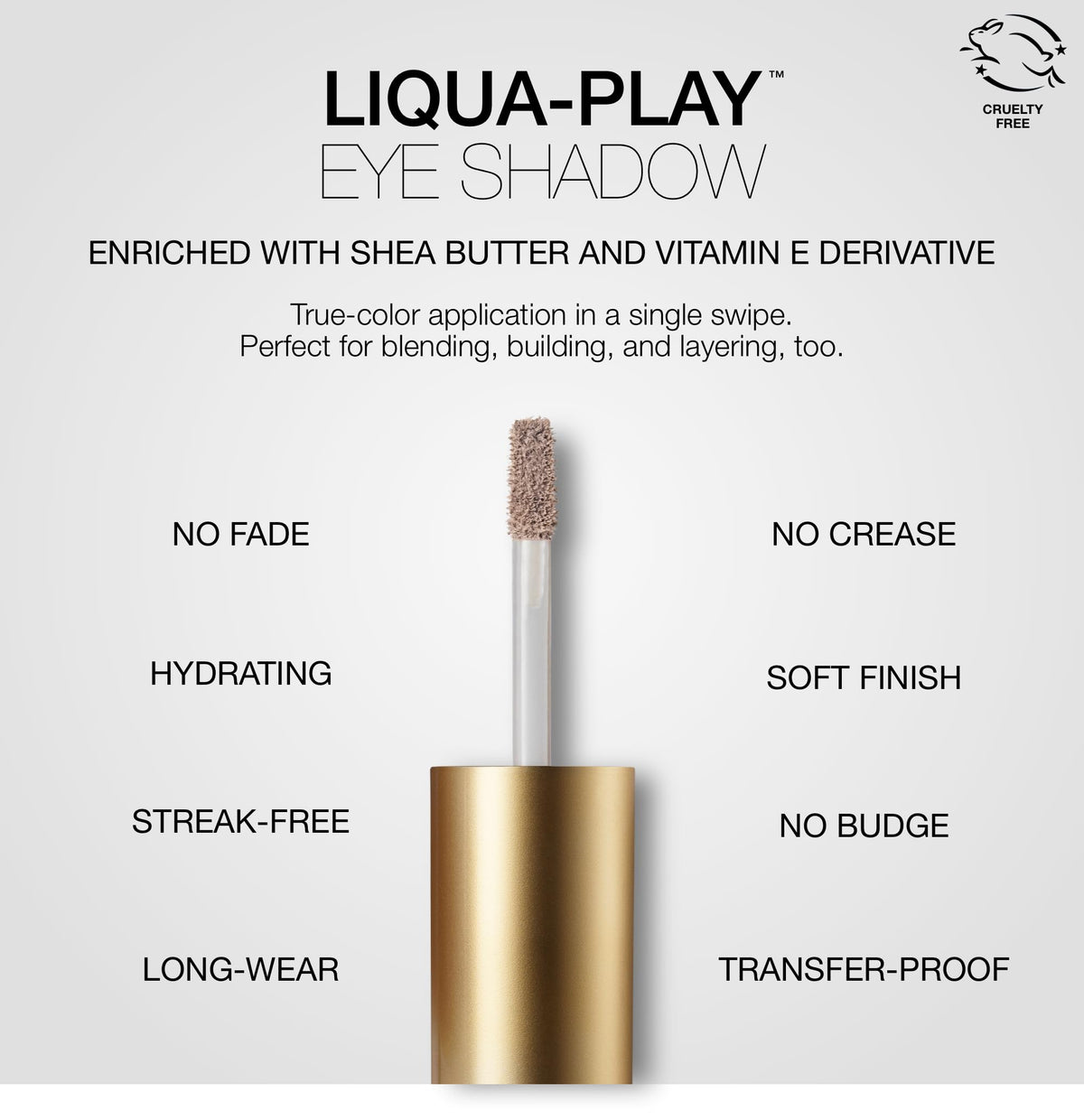 stila close-up of applicator tip demonstrating precise placement and control
