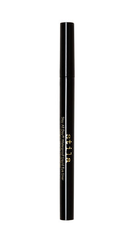 stila pen front view showing sleek packaging and clear brand identity for precision