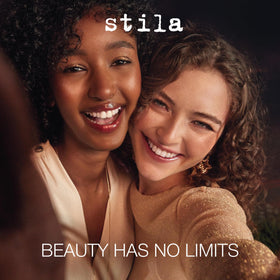 stila eyeliner in use creating a crisp wing for long-lasting defined eyes
