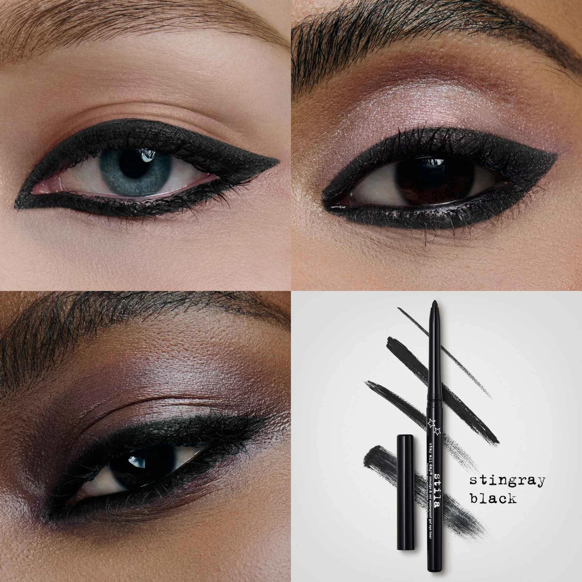 stila retractable tip close-up, precise control for clean lines