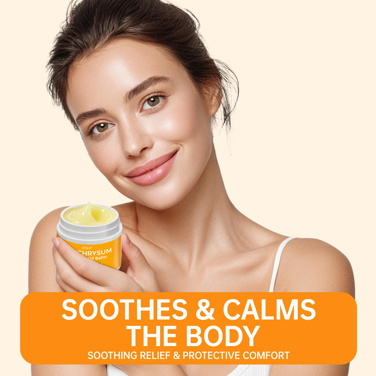 STILIP label close-up listing key ingredients and natural formulation benefit